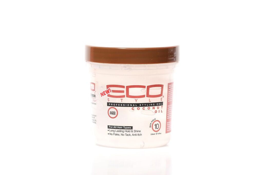 ECO PROFESSIONAL STYLING GEL COCONUT OIL 8oz