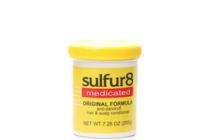 Sulfur8 Medicated ORIGINAL FORMULA anti-dandruff hair & Scalp Conditioner 7.25oz