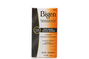 Bigen Permanent Powder Hair Color Black Brown