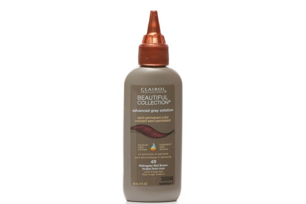 CLAIROL BEAUTIFUL COLLECTION Advanced gray solution Mahogany Red Brown