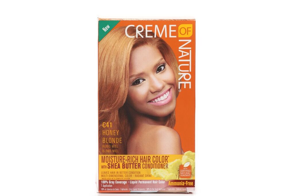 CREME OF NATURE MOISTURE RICH HAIR COLOR HONEY BLONDE