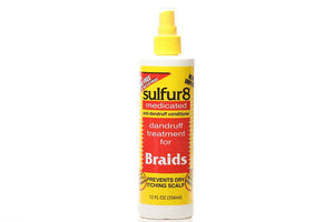 Sulfur8 dandruff treatment for Braids