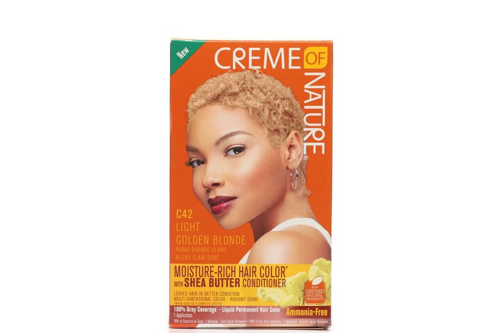 CREME OF NATURE MOISTURE RICH HAIR COLOR LIGHT GOLDEN BLONDE