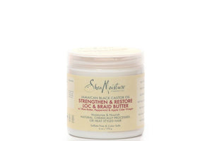 Shea Moisture JAMAICAN BLACK CASTOR OIL STRENGTHEN & RESTORE LOC & BRAID BUTTER