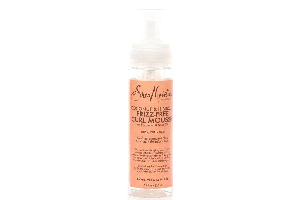 Shea Moisture COCONUT & HIBISOUS FRIZZ-FREE CURL MOUSSE