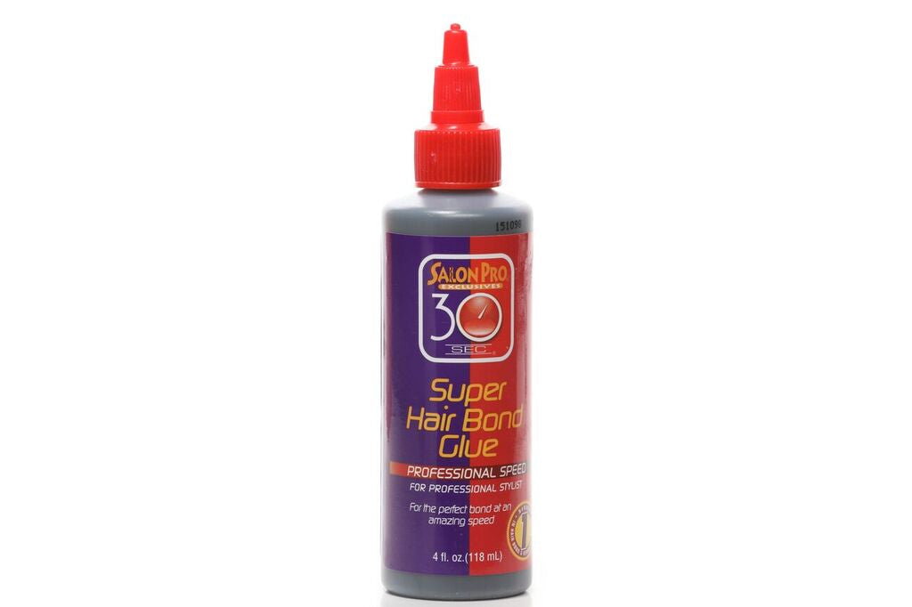 SALON PRO 30 sec SUPER HAIR BOND GLUE 4oz