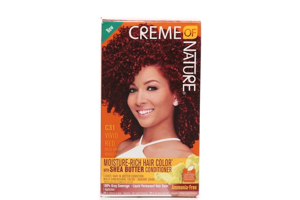 CREME OF NATURE MOISTURE RICH HAIR COLOR VIVID RED