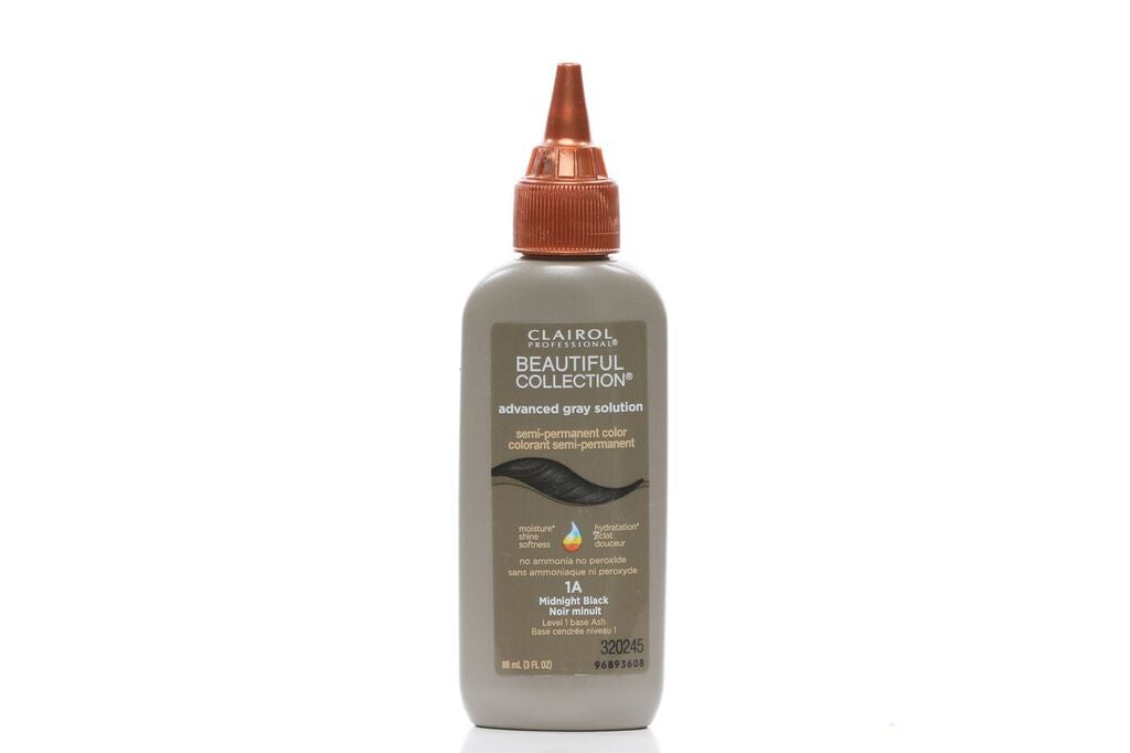 CLAIROL BEAUTIFUL COLLECTION advanced gray solution Midnight Black