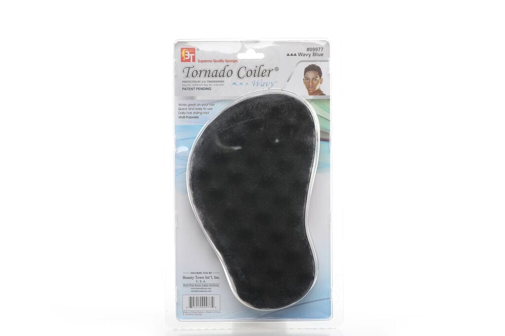 Tornado Coiler Hair Brush Sponge Wavy