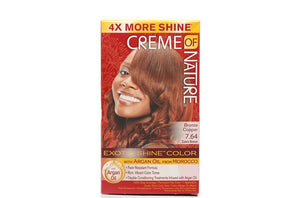 CREME OF NATURE EXOTIC SHINE COLOR Bronze Copper